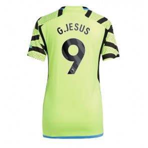 Lacne Ženy Futbalové dres Arsenal Gabriel Jesus #9 2023-24 Krátky Rukáv - Preč